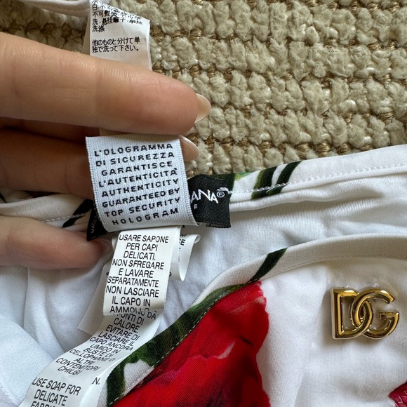 NWT! Dolce & Gabbana Triangle Bikini Set - Picture 7 of 10